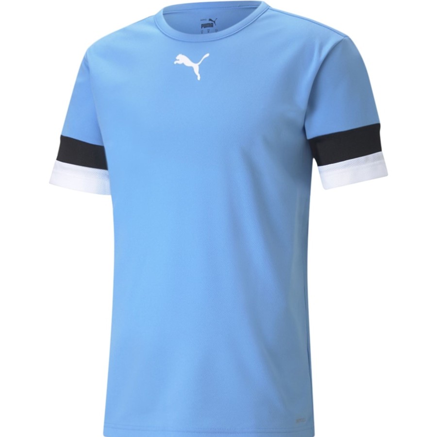 Kinder Puma Trikots | Puma Kinder Trikot Teamrise Blau-Schwarz-Weis