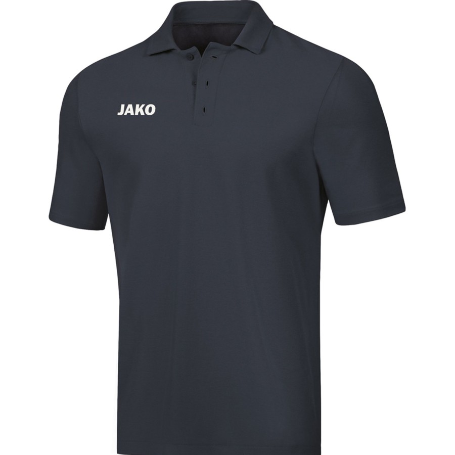 Herren Jako Polo-Shirts | Jako Herren Polo Base Grau