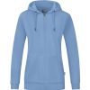 Damen Jako Jacken | Jako Damen Kapuzenjacke Organic Blau