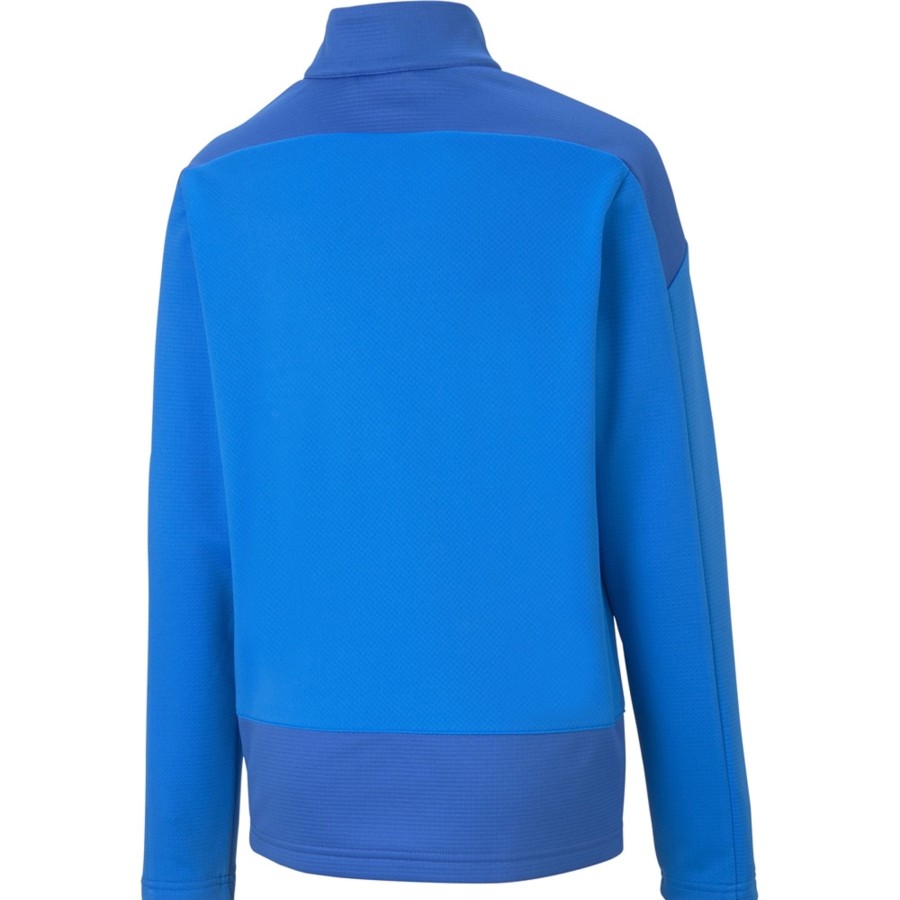 Kinder Puma Sweatshirts | Puma Kinder Training 1/4 Zip Top Teamgoal 23 Blau