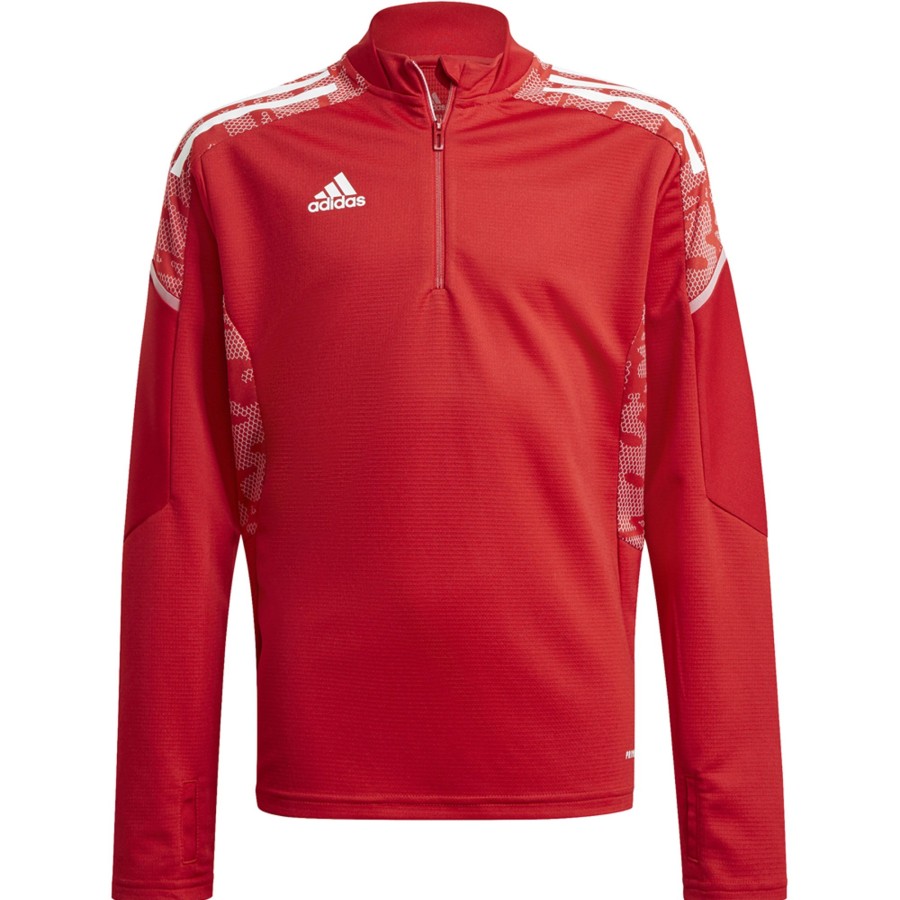 Kinder Adidas Sweatshirts | Adidas Kinder Trainingstop Condivo 21 Rot-Weis