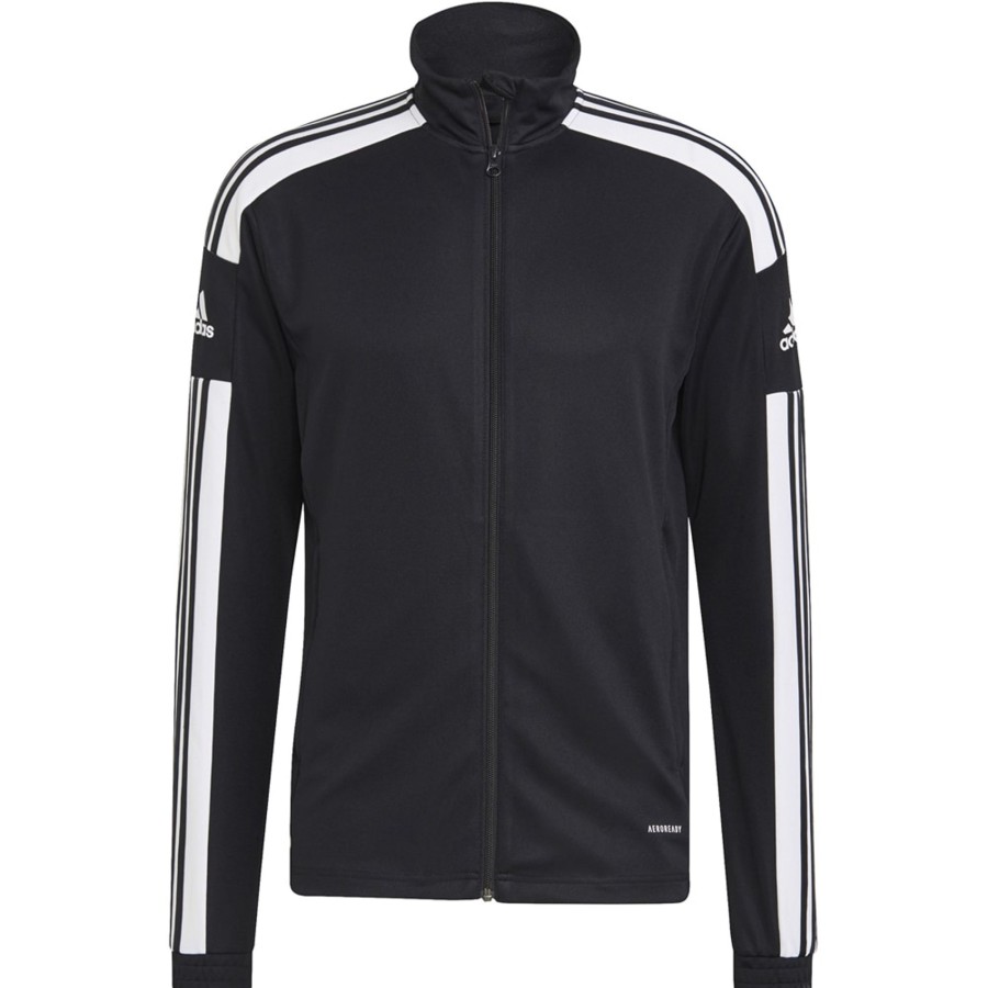 Herren Adidas Jacken | Adidas Herren Trainingsjacke Squadra 21 Schwarz-Weis