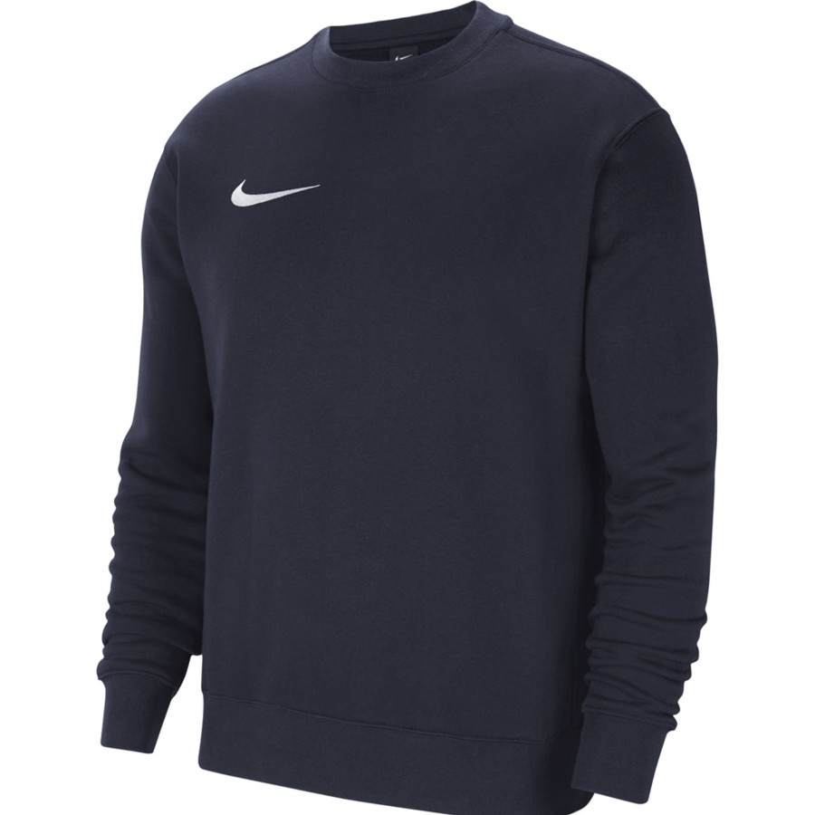 Kinder Nike Sweatshirts | Nike Kinder Fleece Sweatshirt Crew Park 20 Blau-Weis