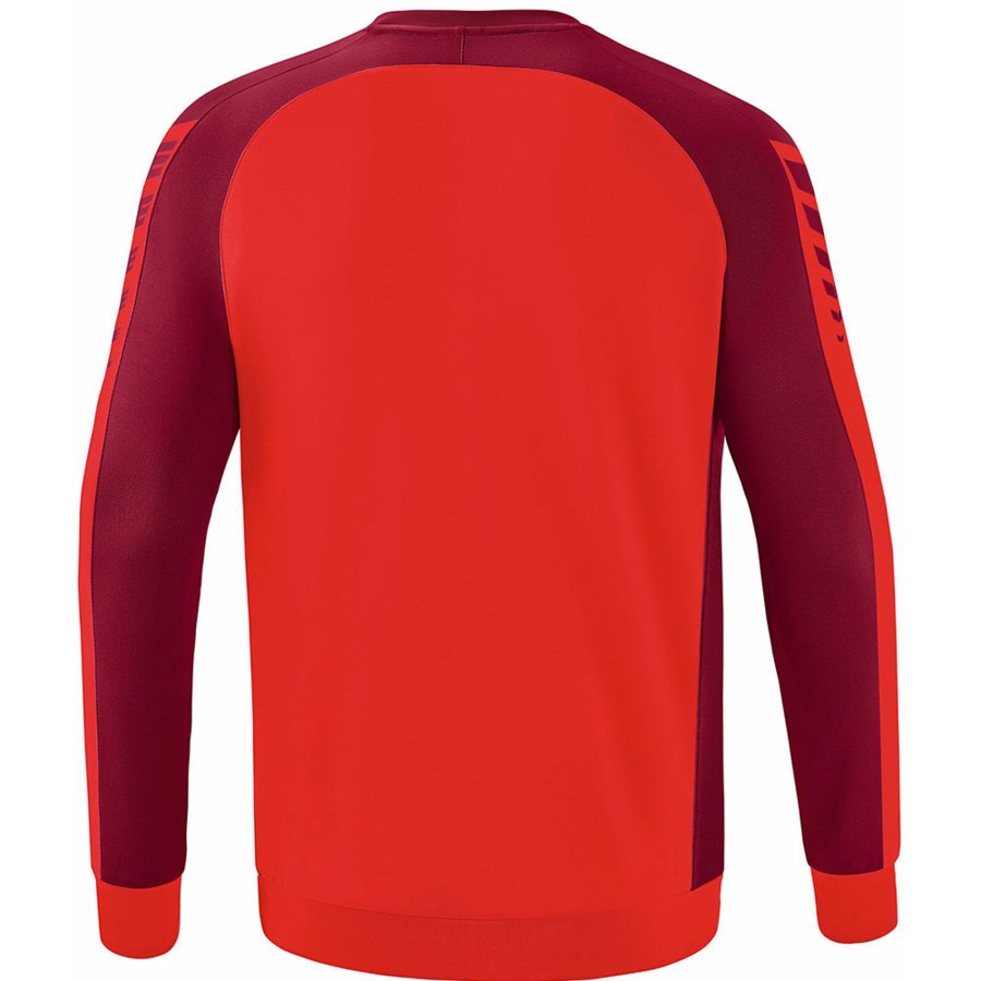 Herren Erima Sweatshirts | Erima Sweatshirt Six Wings Rot