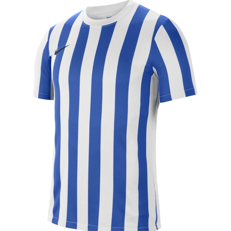 Kinder Nike Trikots | Nike Kinder Kurzarm Trikot Striped Division Iv Weis-Blau