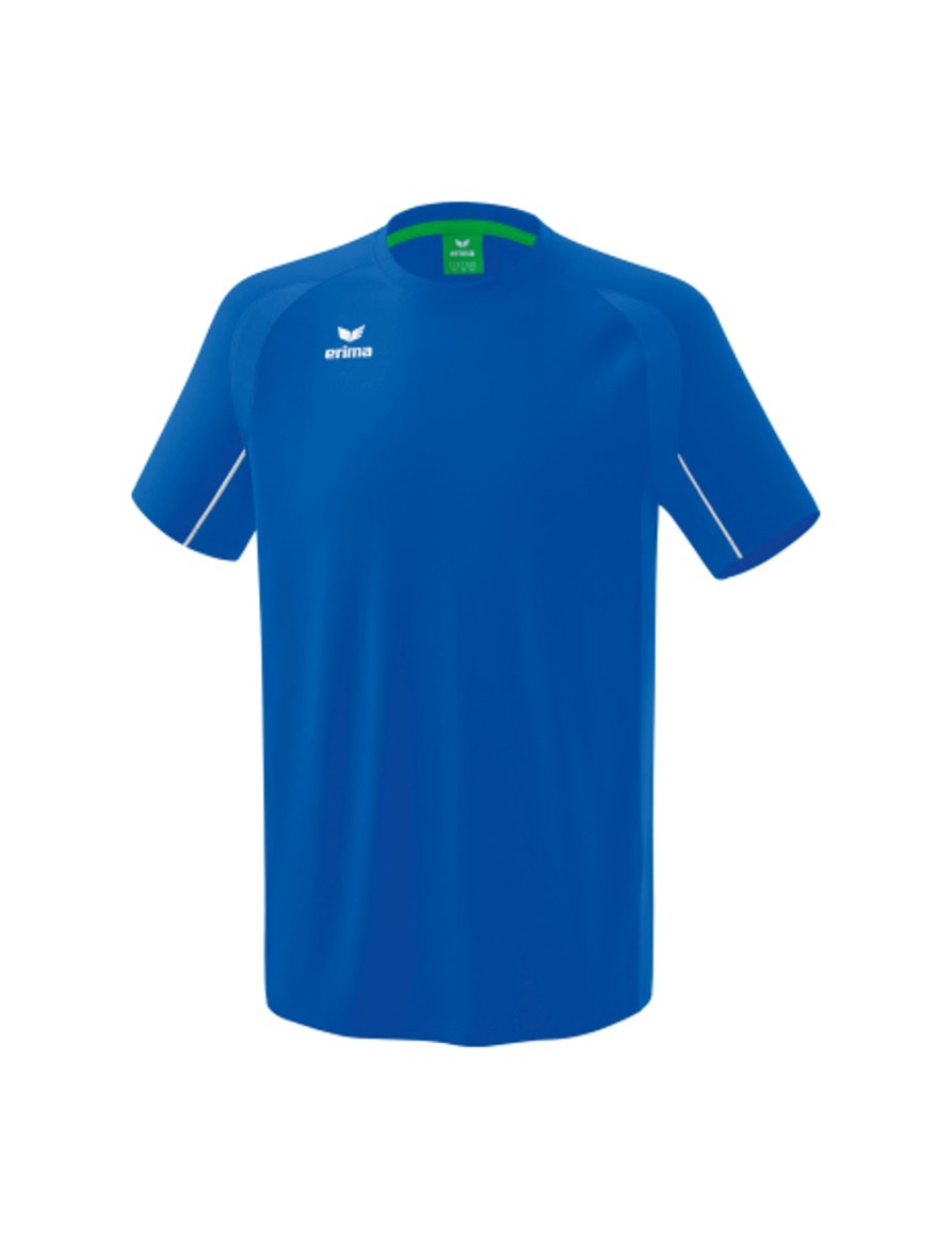 Herren Erima T-Shirts | Erima Liga Star Trainings T-Shirt New Royal/Weis Gunstig