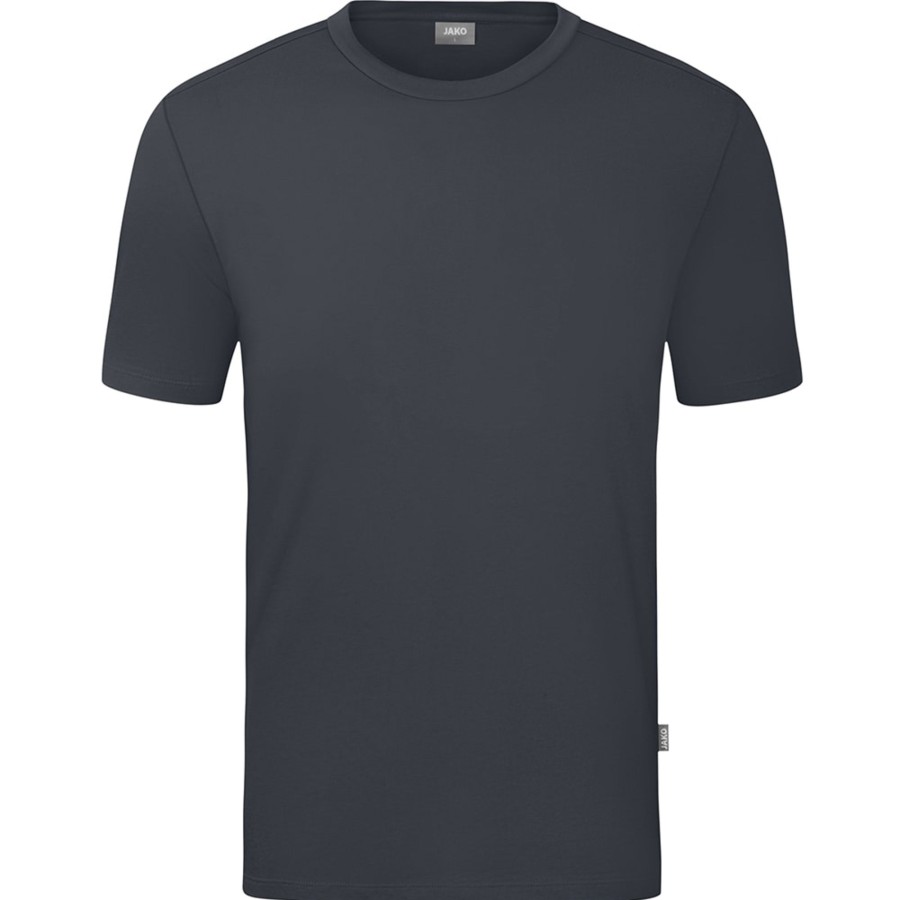 Herren Jako T-Shirts | Jako Herren T-Shirt Organic Stretch Grau