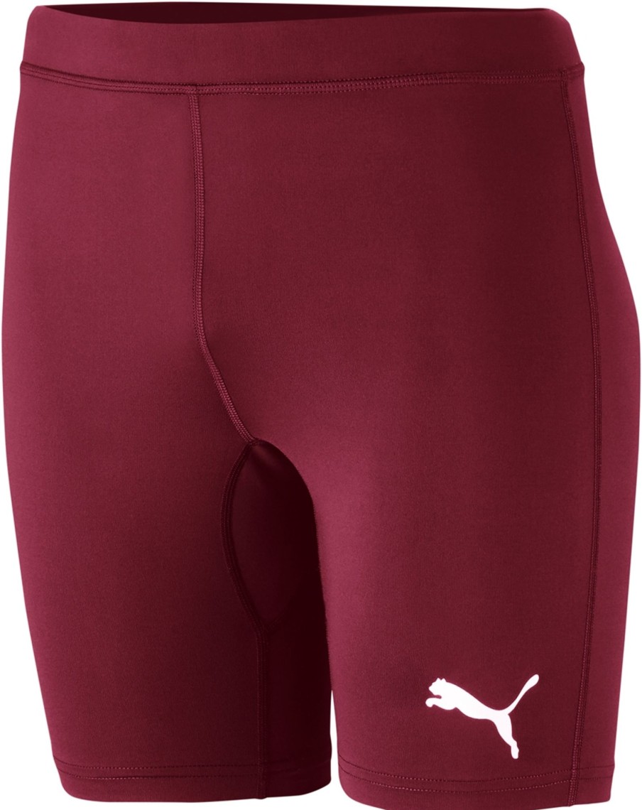 Herren Puma Baselayer | Puma Liga Baselayer Short Tights Cordovan