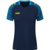 Damen Jako T-Shirts | Jako Damen T-Shirt Performance Blau