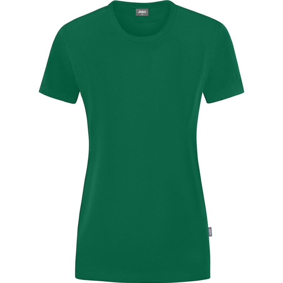 Damen Jako T-Shirts | Jako Damen T-Shirt Doubletex Grun