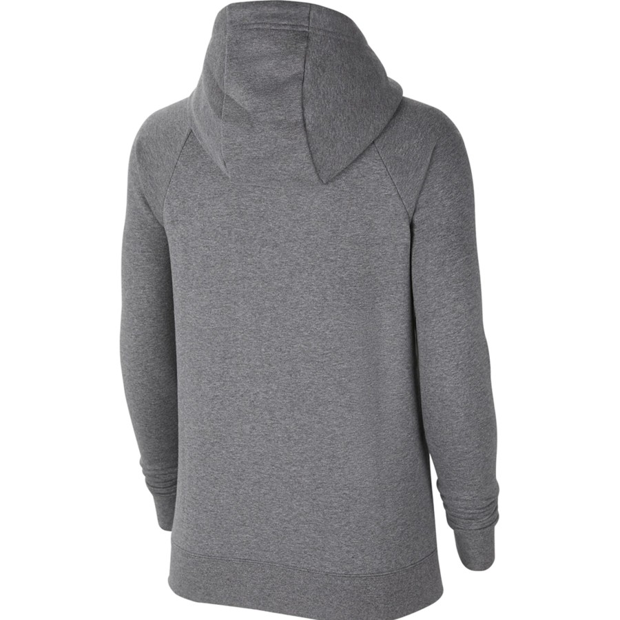 Damen Nike Jacken | Nike Damen Full Zip Fleece Hoodie Park 20 Grau-Weis