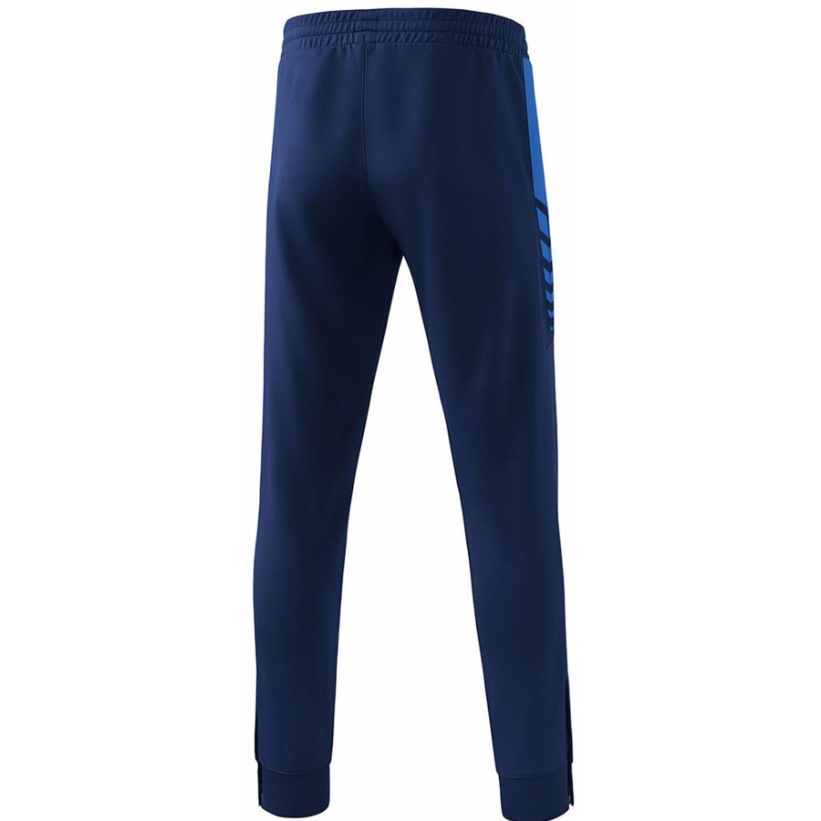 Herren Erima Trainingshosen | Erima Herren Trainingshose Six Wings Blau