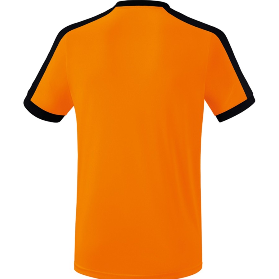 Kinder Erima Trikots | Erima Kinder Kurzarm Trikot Retro Star Orange-Schwarz