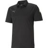 Kinder Puma Polo-Shirts | Puma Kinder Sideline Polo Teamliga Schwarz-Weis