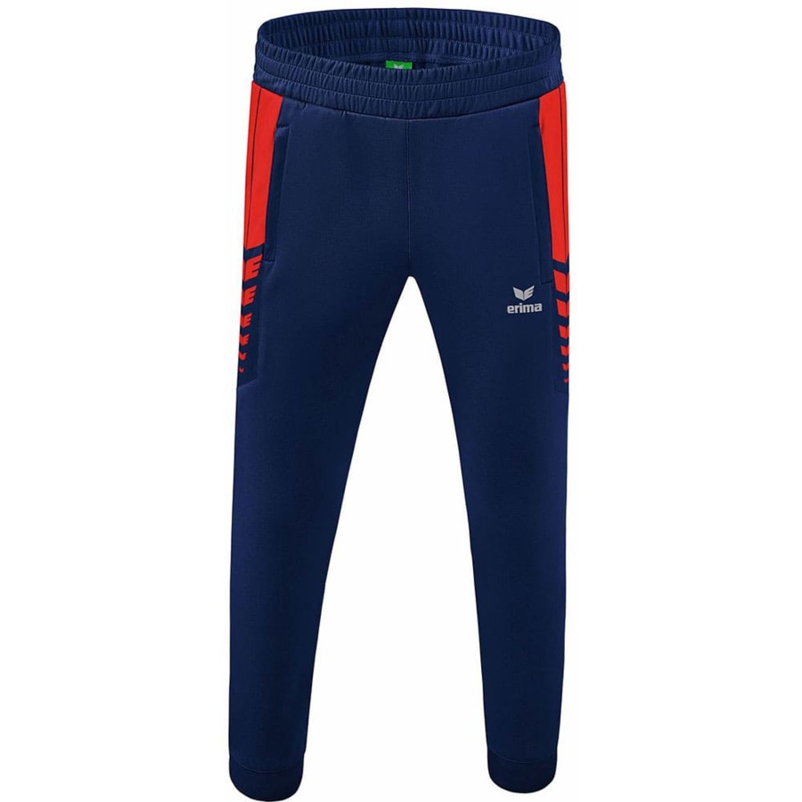 Kinder Erima Trainingshosen | Erima Kinder Trainingshose Six Wings Blau-Rot