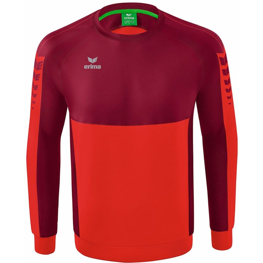 Kinder Erima Sweatshirts | Erima Kinder Sweatshirt Six Wings Rot