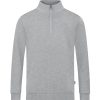 Herren Jako Sweatshirts | Jako Herren Ziptop Organic Grau