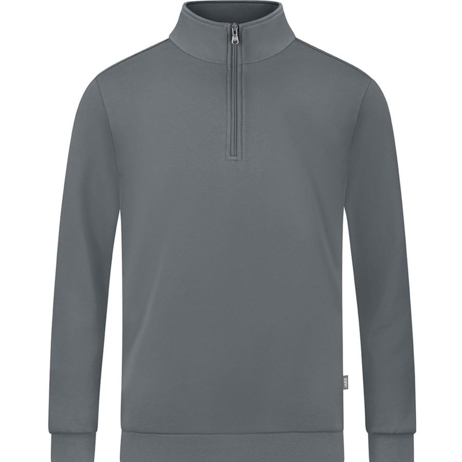 Herren Jako Sweatshirts | Jako Herren Ziptop Organic Grau