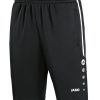 Herren Jako Shorts | Jako Active Trainingsshorts Schwarz-Weis