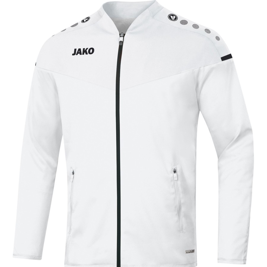 Herren Jako Jacken | Jako Herren Prasentationsjacke Champ 2.0 Weis