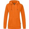 Damen Jako Jacken | Jako Damen Kapuzenjacke Organic Orange