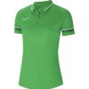 Damen Nike Polo-Shirts | Nike Damen Poloshirt Academy 21 Grun-Weis