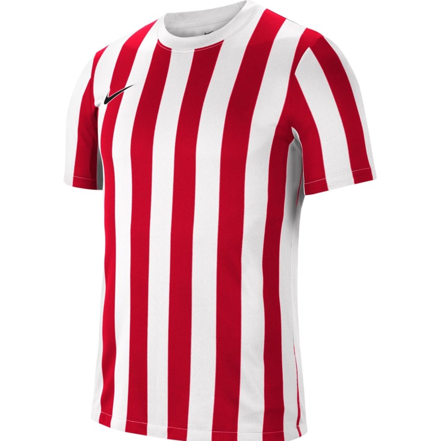 Kinder Nike Trikots | Nike Kinder Kurzarm Trikot Striped Division Iv Weis-Rot