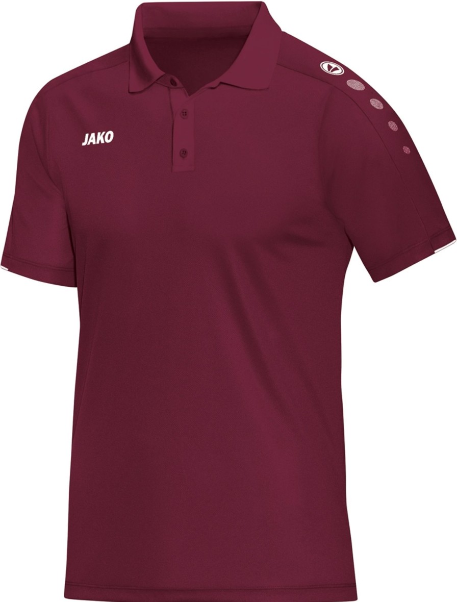 Kinder Jako Polo-Shirts | Jako Classico Polo-Shirt Maroon