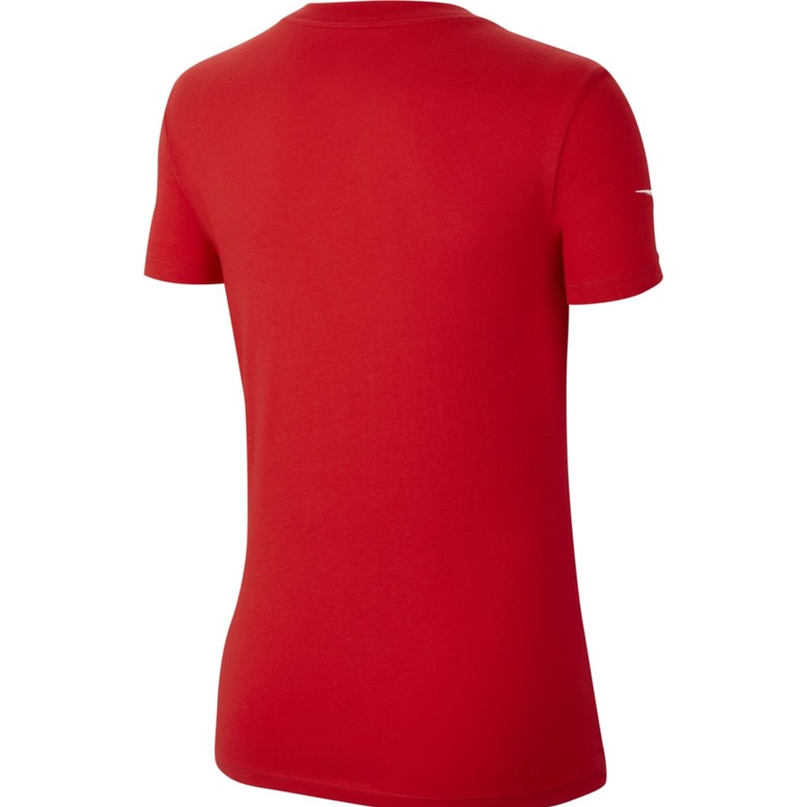 Damen Nike T-Shirts | Nike Damen Kurzarm T-Shirt Park 20 Rot