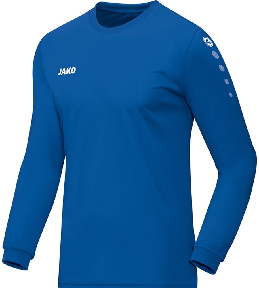 Herren Jako Trikots | Jako Team Langarm Trikot Royal