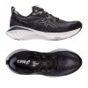 Sportschuhe asics | Asics Gel-Cumulus 25 Schwarz Grau F002 Laufschuh