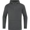 Herren Jako Hoodies | Jako Herren Zip Hoodie Pro Casual Aschgrau