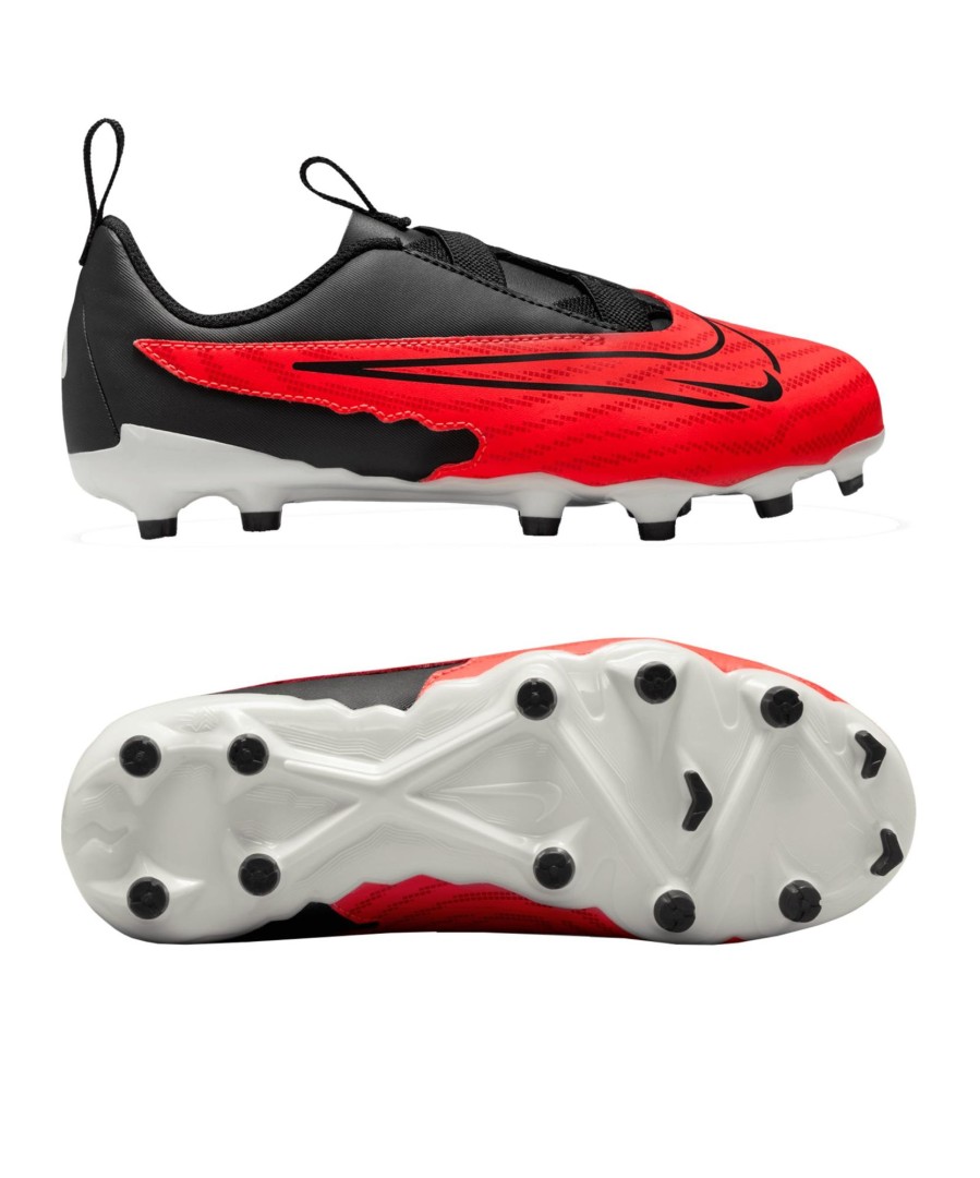 Sportschuhe Nike Nike Fusballschuhe | Nike Fusballschuh Kinder Phantom Gx Academy Fg/Mg Ready Rot Schwarz Weis