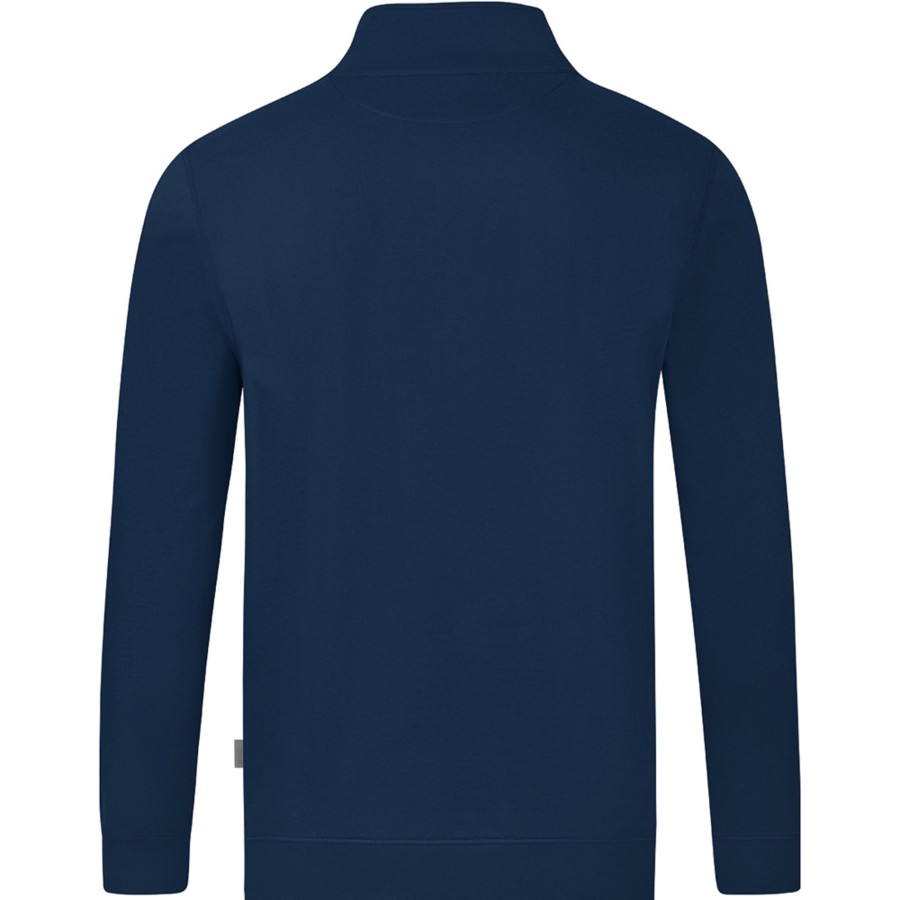 Herren Jako Sweatshirts | Jako Herren Ziptop Doubletex Blau