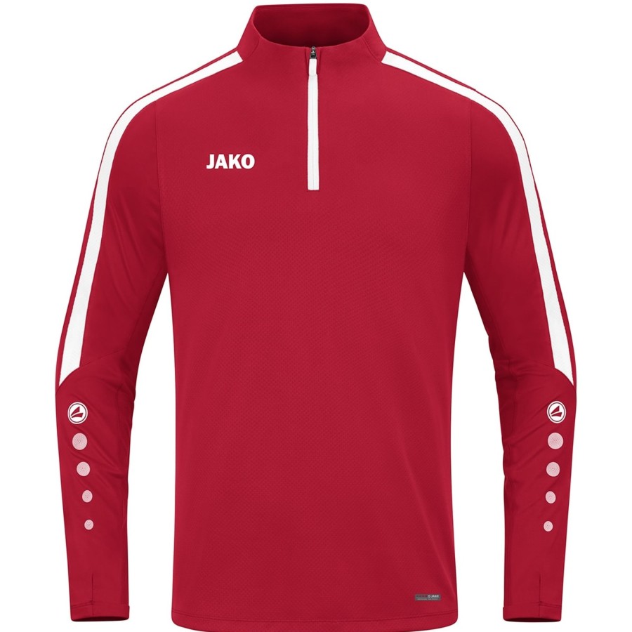 Kinder Jako Sweatshirts | Jako Kinder Ziptop Power Rot