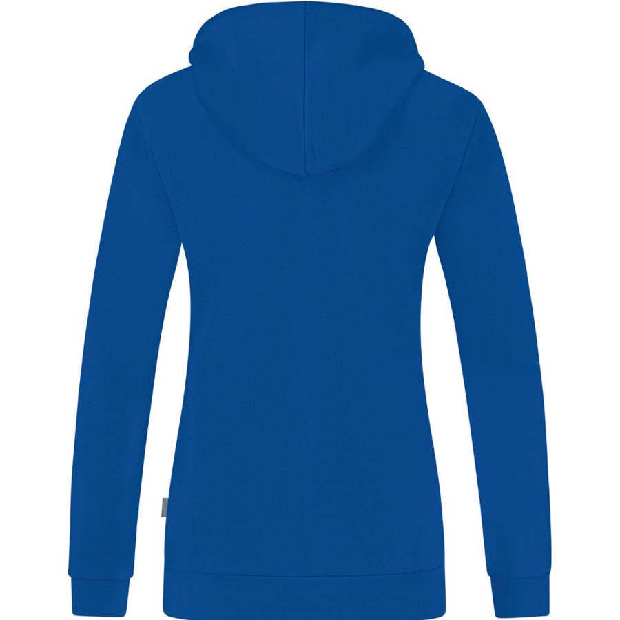 Damen Jako Jacken | Jako Damen Kapuzenjacke Organic Blau