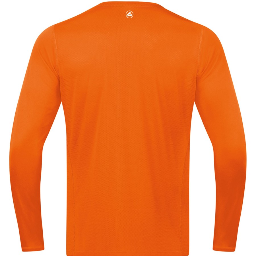 Herren Jako Baselayer | Jako Herren Longsleeve Run 2.0 Orange