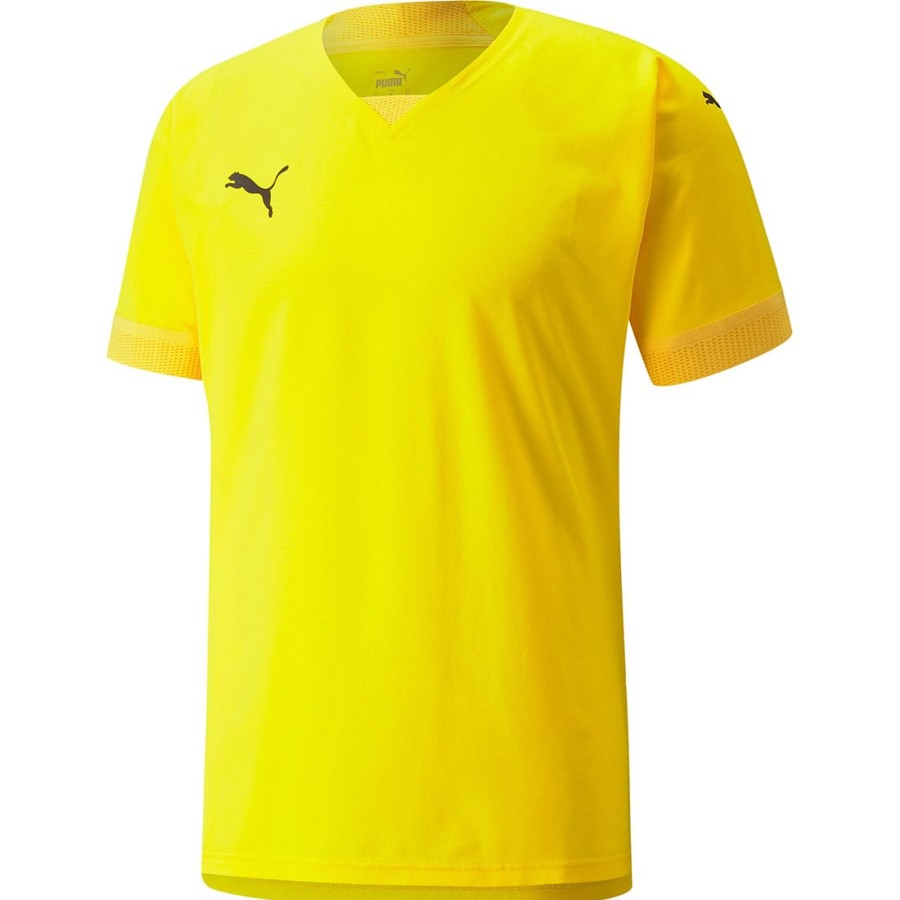 Herren Puma Trikots | Puma Trikot Teamfinal Gelb-Grau