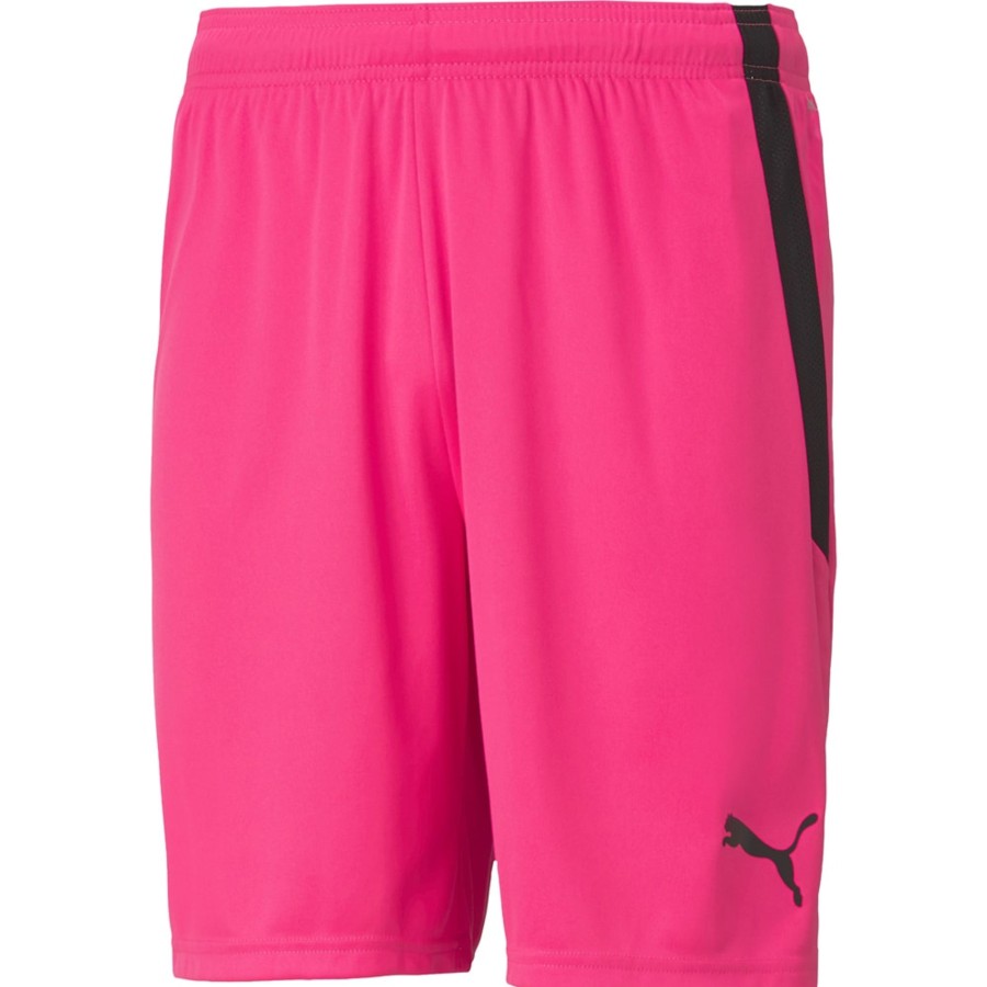 Kinder Puma Shorts | Puma Kinder Shorts Teamliga Pink-Schwarz