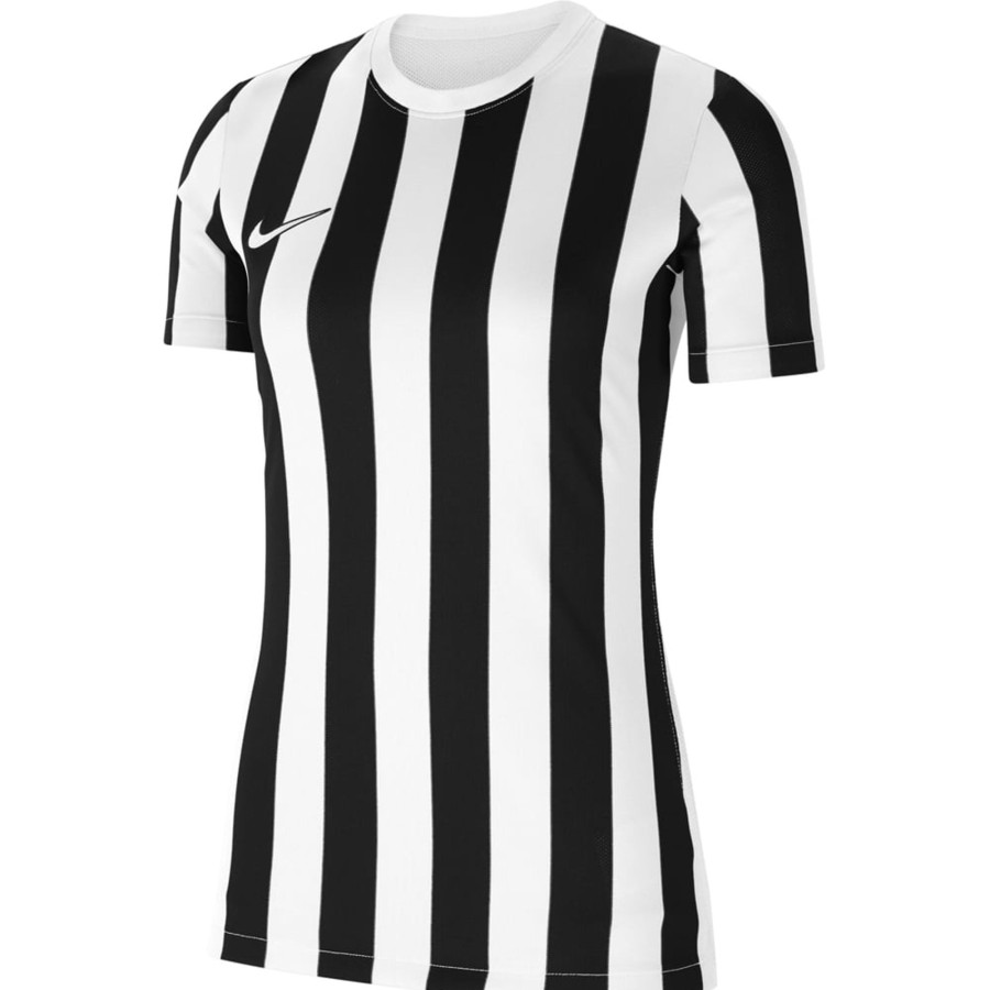 Damen Nike Trikots | Nike Damen Kurzarm Trikot Striped Division Iv Weis-Schwarz