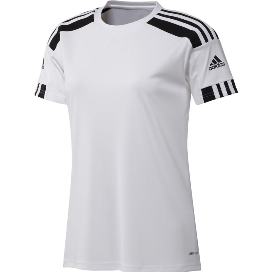 Damen Adidas Trikots | Adidas Damen Kurzarm Trikot Squadra 21 Weis-Schwarz