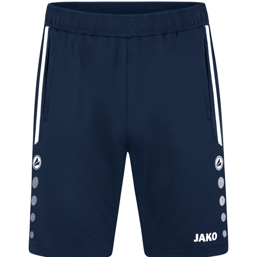 Herren Jako Shorts | Jako Herren Trainingsshorts Allround Blau