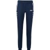 Damen Jako Trainingshosen | Jako Damen Prasentationshose Allround Blau