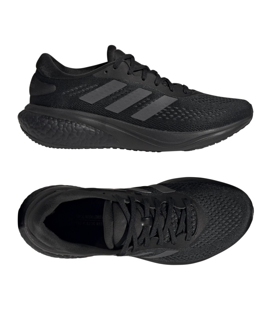 Sportschuhe Adidas | Adidas Supernova 2 Running Schwarz Grau