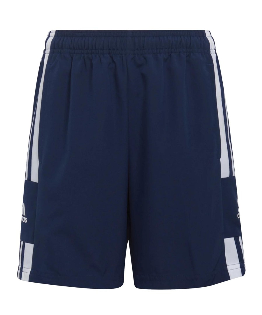 Kinder Adidas Shorts | Adidas Kinder Woven Shorts Squadra 21 Blau-Weis