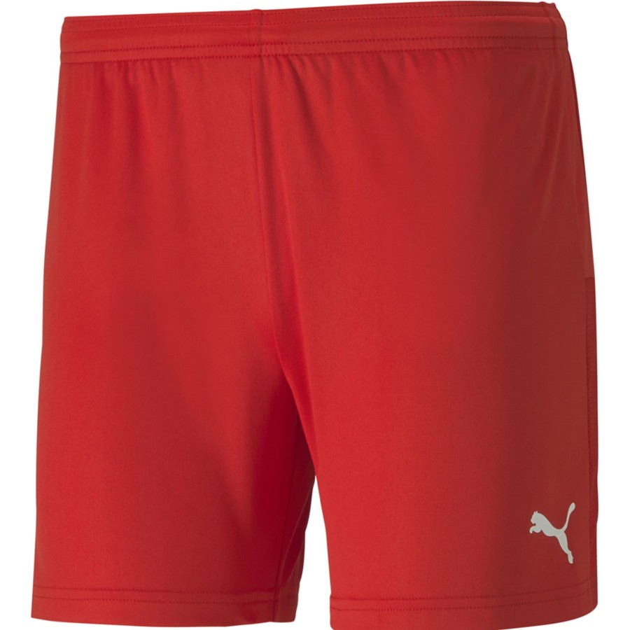 Damen Puma Shorts | Puma Damen Knit Shorts Teamgoal 23 Rot