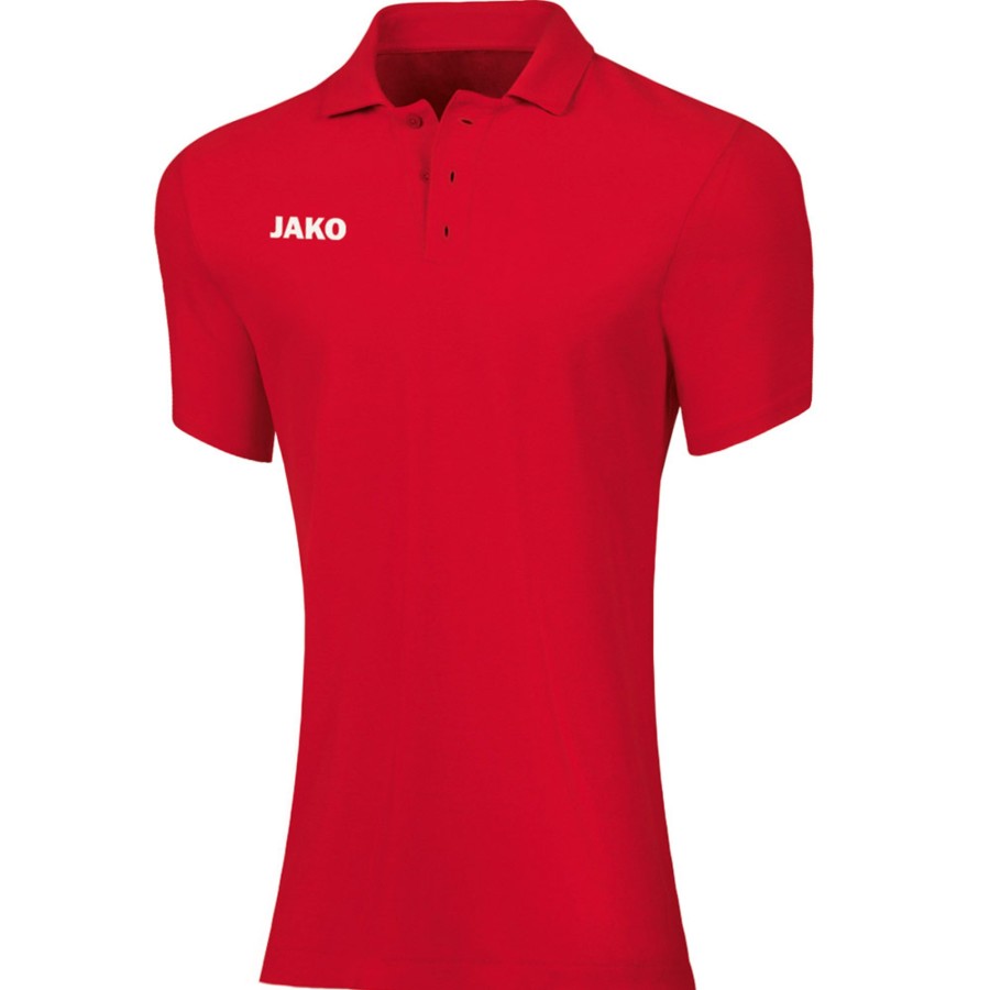 Damen Jako Polo-Shirts | Jako Damen Polo Base Rot